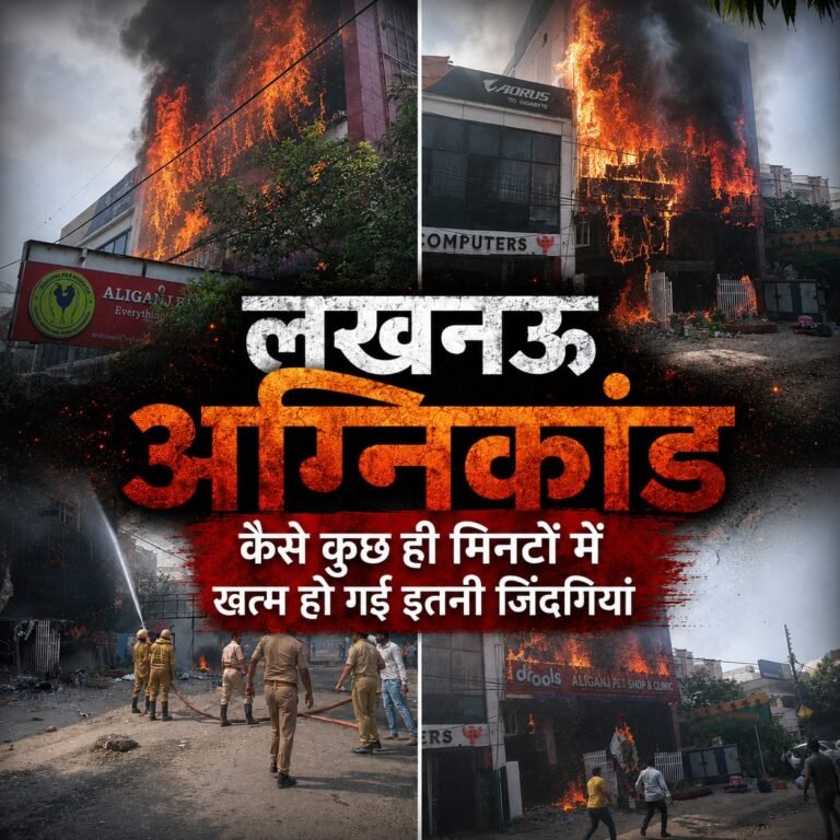 लखनऊ अग्निकांड: कुछ ही मिनटों में खुशियां मातम में बदलीं, जांच के लिए एसआईटी गठित; सीएम योगी ने रद्द किए सभी कार्यक्रम