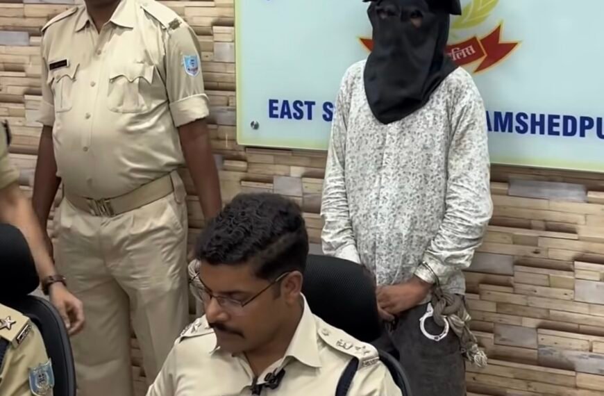 जमशेदपुर: टेल्को में पुलिस- बदमाशों के बीच मुठभेड़, दो हिस्ट्रीशीटर गिरफ्तार, पिस्तौल-चेन और&hellip;