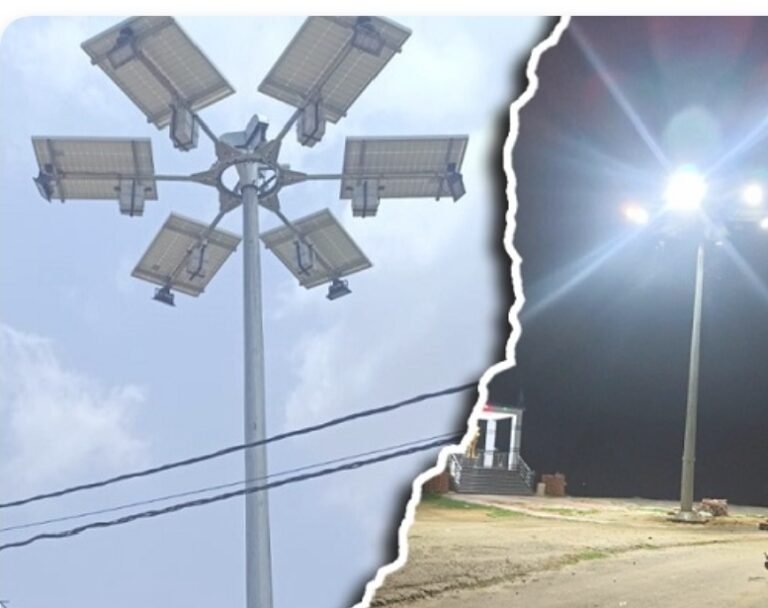 JHARKHAND : अदाणी फाउंडेशन की पहल से बड़कागांव के गांव रोशन सोलर हाई मास्ट लाइट से बदली रात की तस्वीर