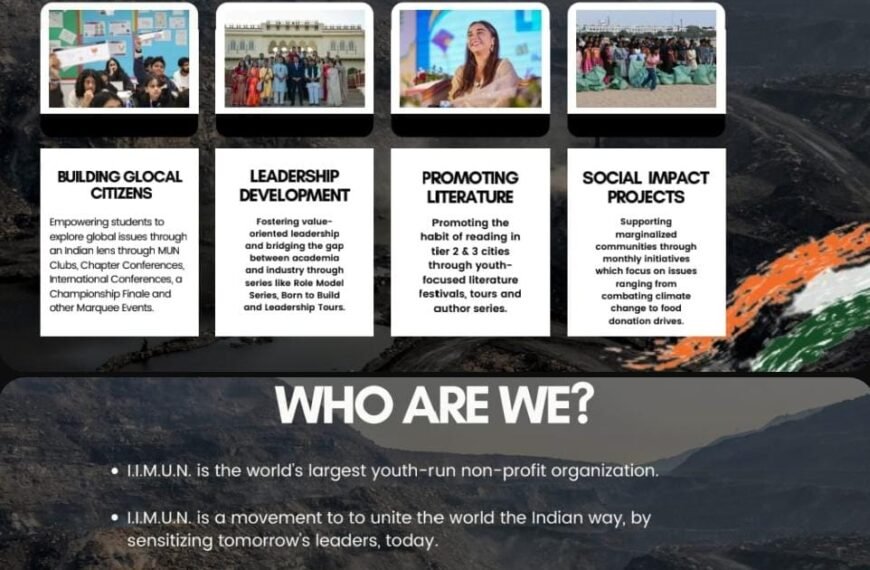 17 से 19 जुलाई तक जमशेदपुर में होगा “I.I.M.U.N. Conference 2026”, युवाओं&hellip;