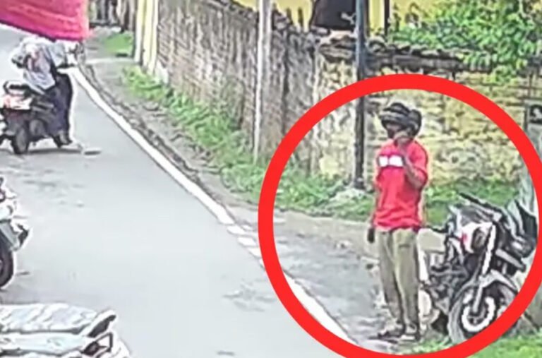 सिदगोड़ा में कार्यालय के बाहर से दिनदहाड़े बाइक चोरी, सीसीटीवी में कैद हुई वारदात