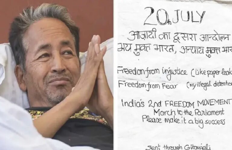 सोनम वांगचुक भूख हड़ताल: पत्नी ने हाईकोर्ट से अस्पताल बदलने की लगाई गुहार